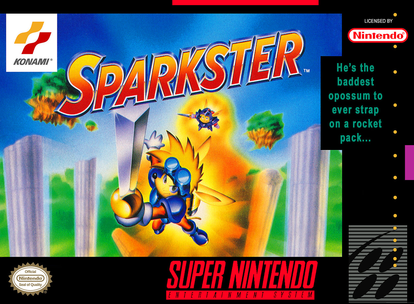 SPARKSTER - SNES
