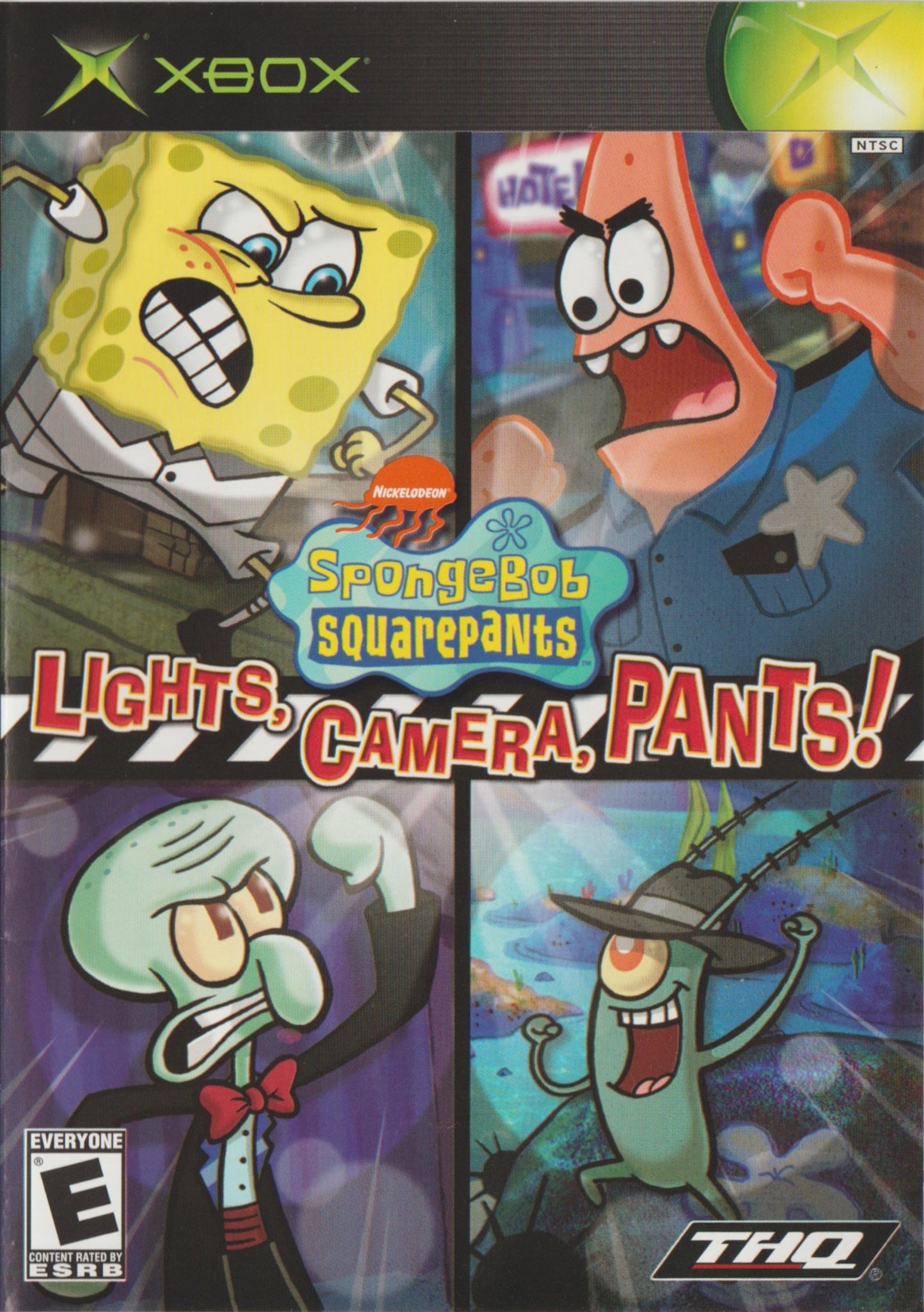 SPONGEBOB SQUAREPANTS: LIGHTS, CAMERA, P - XBOX