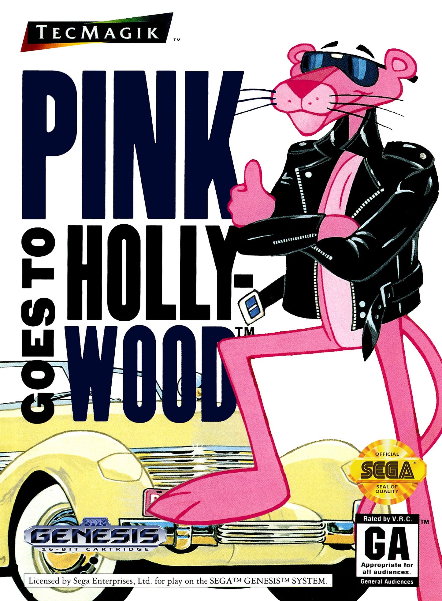 PINK PANTHER GOES TO HOLLYWOOD - GENESIS