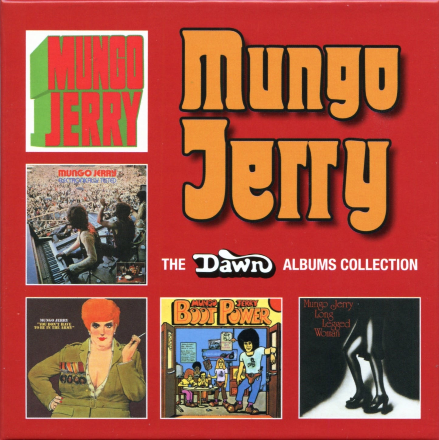 MUNGO JERRY - DAWN ALBUMS COLLECTION (5CDS)