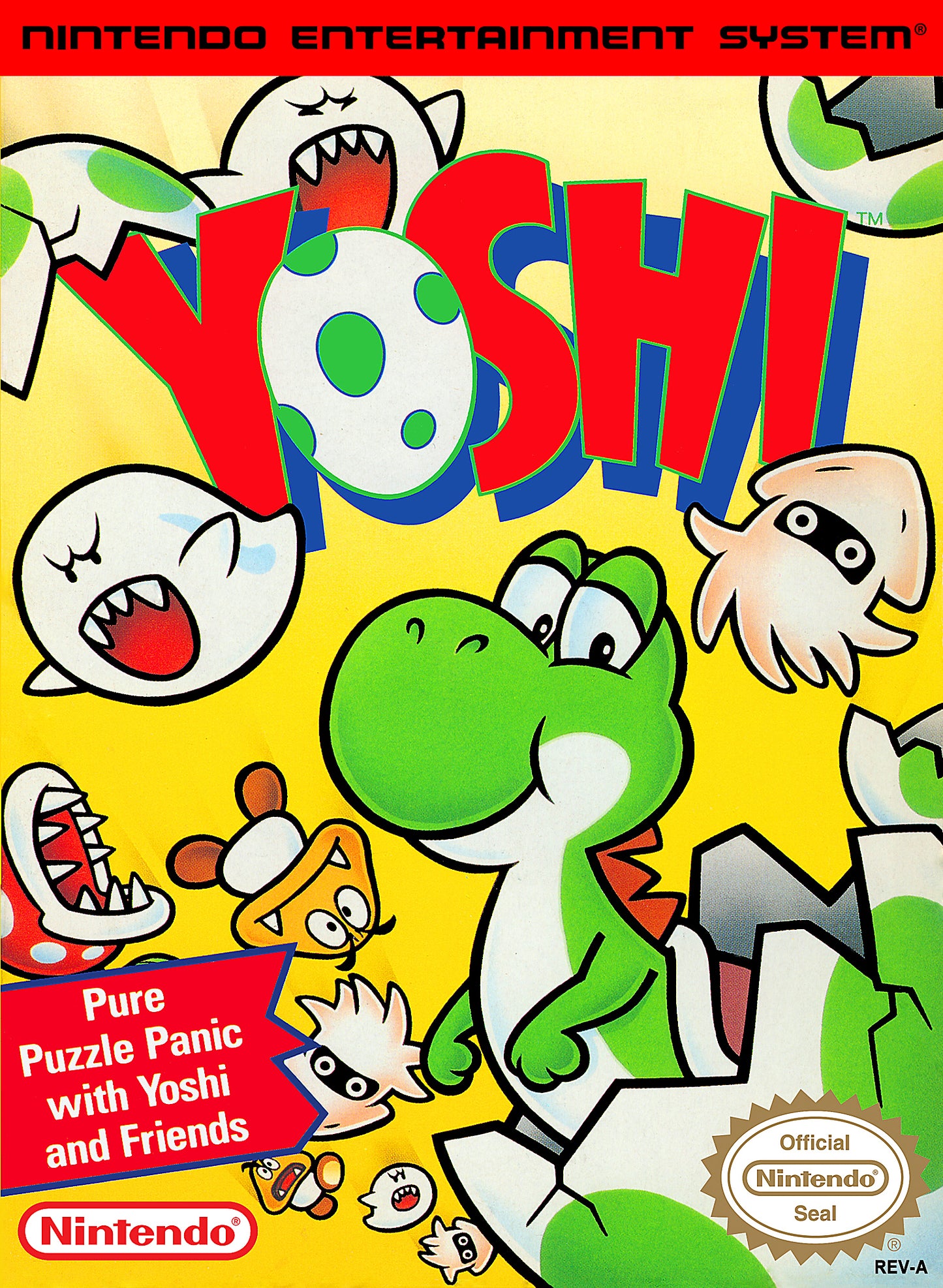 YOSHI'S SAFARI - SNES (W/BOX & MANUAL)