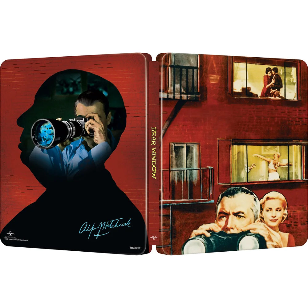 REAR WINDOW - BLU-4K-1954-JAMES STEWART (STEELBOOK)