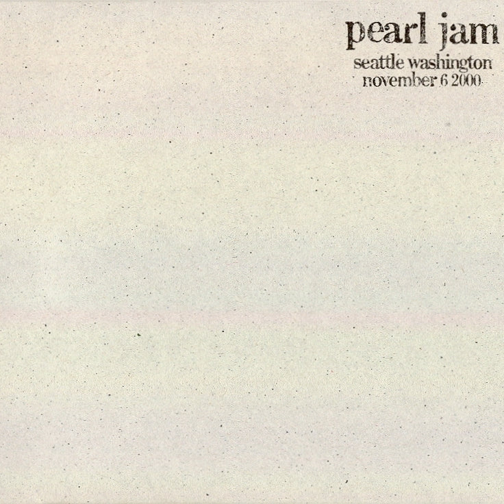 PEARL JAM - SEATTLE WASHINGTON #72