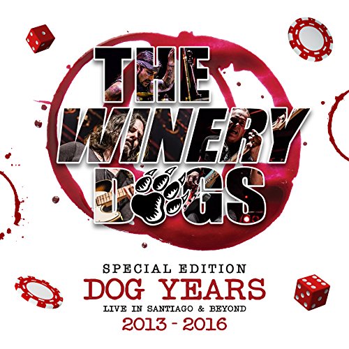 THE WINERY DOGS - DOG YEARS - LIVE IN SANTIAGO & BEYOND 2013-2016 (DELUXE EDITION) (BLU-RAY/CD)