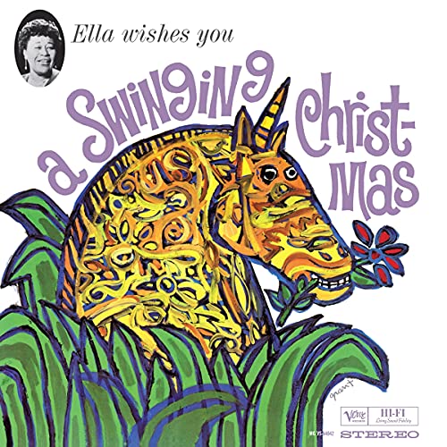 VARIOUS ARTISTS - ELLA WISHES YOU A SWINGING CHRISTMAS (ACOUSTIC SOUNDS) (VINYL)
