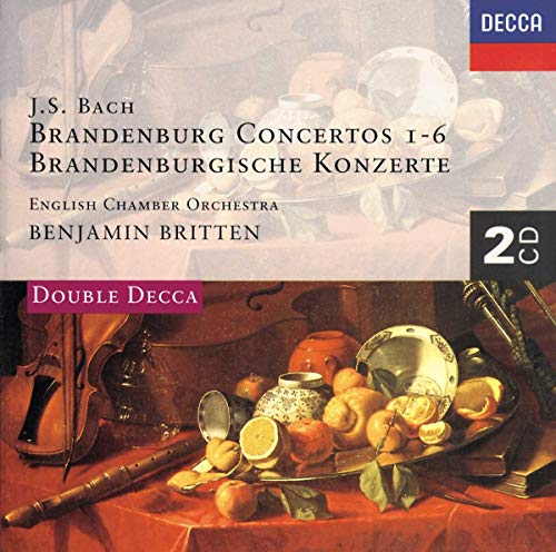 BRITTEN / ENGLISH CHAMBER ORCH - BRANDENBURG CONCERTOS COMPLETE (CD)