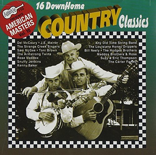 VARIOUS ARTISTS - 16 DOWN HOME COUNTRY CLASSICS / VARIOUS (CD)