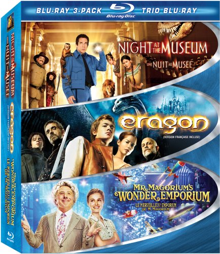 NIGHT AT THE MUSEUM/ERAGON/MR. MAGORIUM' - BLU-3-PACK
