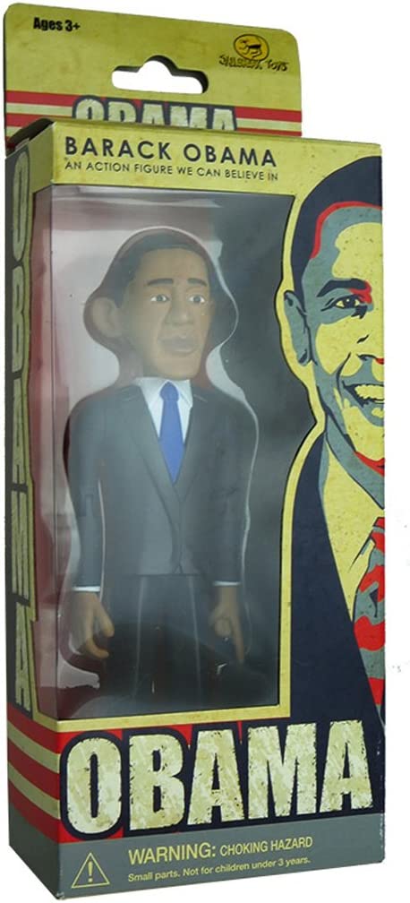 BARACK OBAMA: AN ACTION FIGURE WE CAN BELIEVE IN - JAILBREAK TOYS-2009