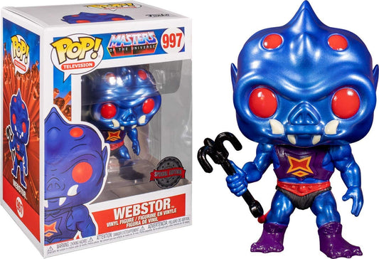 MASTERS OF THE UNIVERSE: WEBSTOR #997 (METALIC) - FUNKO POP!-SPECIAL ED