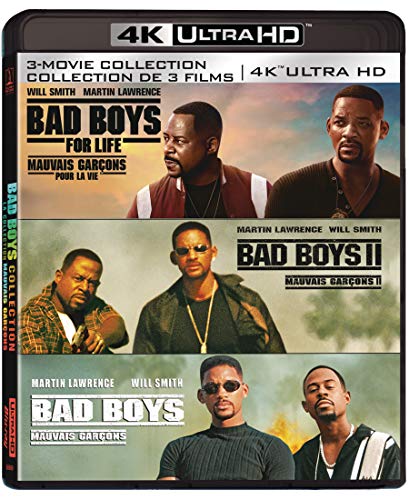 BAD BOYS FOR LIFE / BAD BOYS II / BAD BOYS - MULTI-FEATURE - 4K UHD [BLU-RAY] (BILINGUAL)