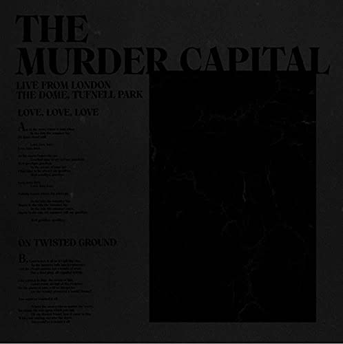 MURDER CAPITAL - LIVE FROM LONDON: THE DOME, TUFNELL PARK (RSD) (VINYL)