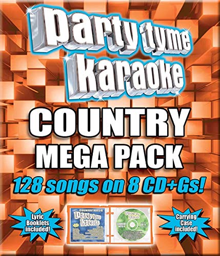 PARTY TYME KARAOKE - PARTY TYME KARAOKE - COUNTRY MEGA PACK (128-SONG MEGA PACK) [8 CD] (CD)