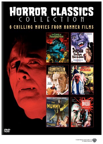 HORROR CLASSICS COLLECTION - DVD-6 DISC SET-HAMMER HORROR