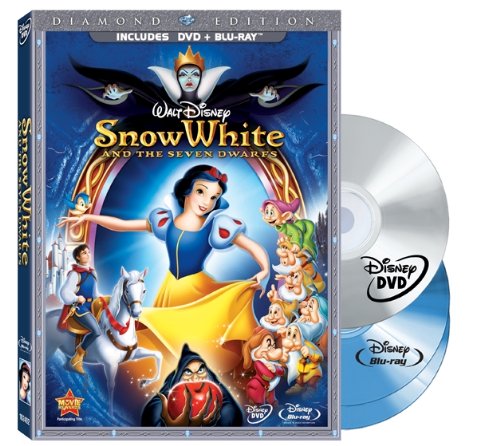 SNOW WHITE AND THE SEVEN DWARFS (THREE-DISC DVD/BLU-RAY COMBO + BD LIVE) (BILINGUAL)