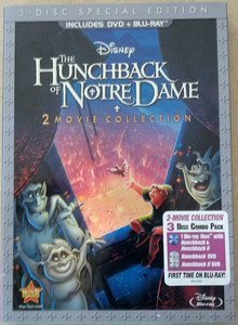 HUNCHBACK OF NOTRE DAME - BLU-1996/2001-DISNEY ANIMATED (DVD CASE)