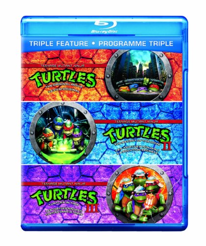TEENAGE MUTANT NINJA TURTLES (MOVIE) - BLU-TRIPLE FEATURE