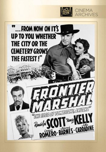 FRONTIER MARSHALL - DVD-1939-CESAR ROMERO-FOX CINEMA ARCHIVE