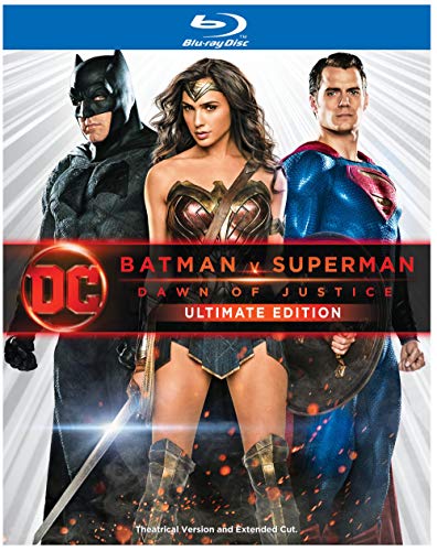 BATMAN V SUPERMAN: DAWN OF JUSTICE - BLU-ULTIMATE EDITION W/COMICS & FIGURES