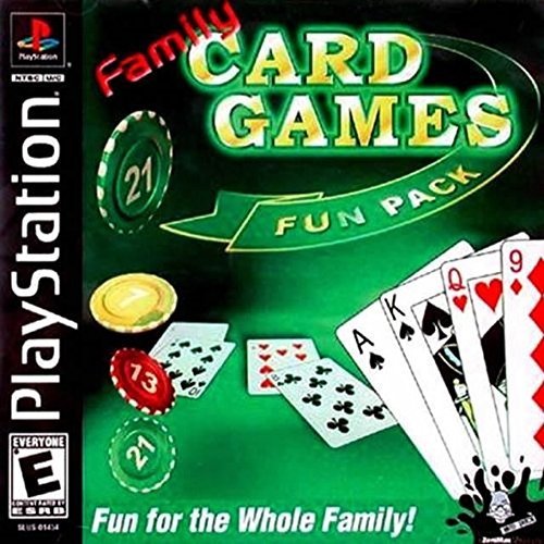FAMILY CARD GAMES FUN PACK - PS1