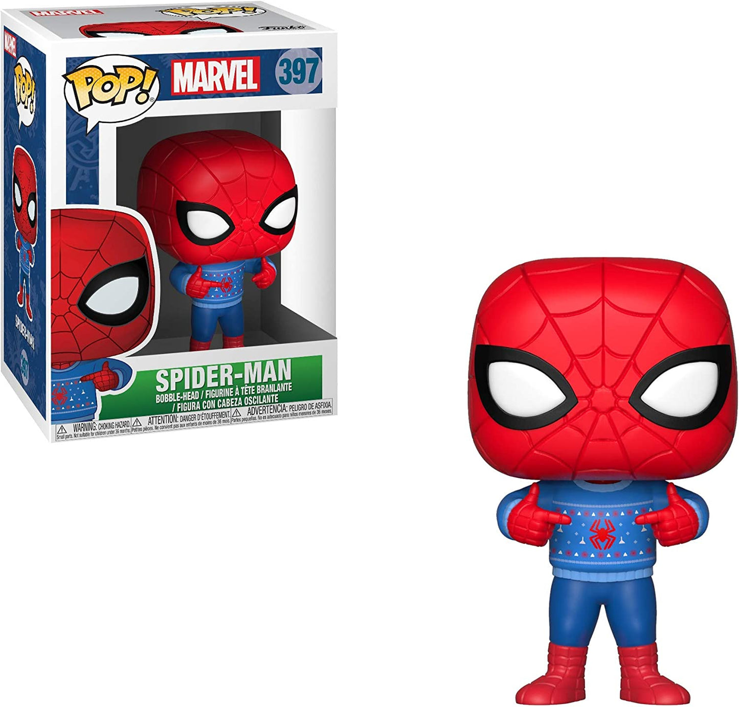 MARVEL: SPIDER-MAN (UGLY SWEATER) #397 - FUNKO POP!