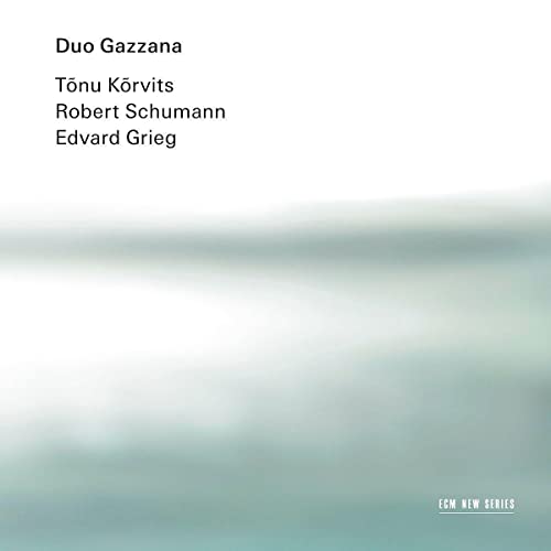 DUO GAZZANA - KRVITS / SCHUMANN / GRIEG (CD)