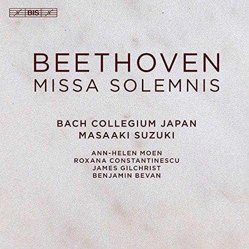 BACH COLLEGIUM JAPAN - BEETHOVEN: MISSA SOLEMNIS (CD)
