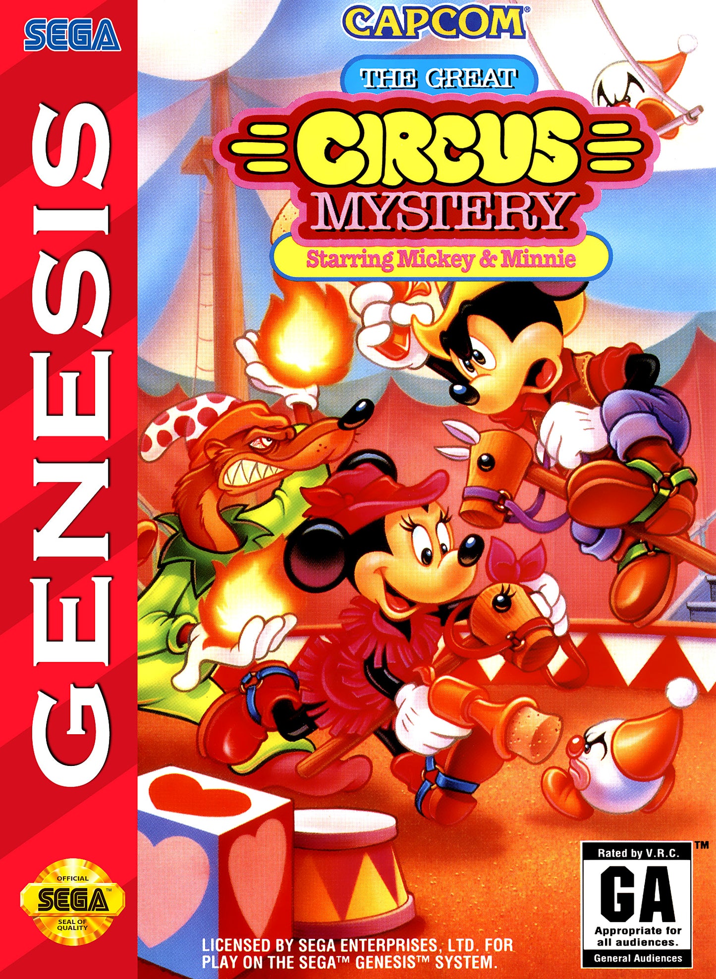 GREAT CIRCUS MYSTERY STARRING MICKEY & M  - GENESIS