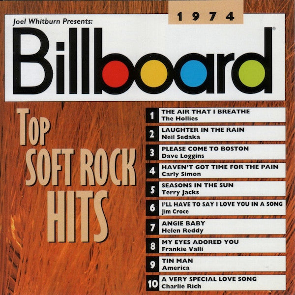 VARIOUS  - BILLBOARD TOP SOFT ROCK HITS: 1974