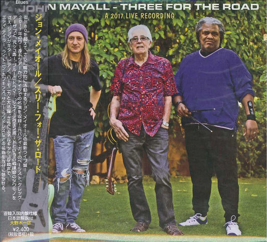 MAYALL, JOHN  - THREE FOR THE ROAD
