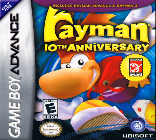 RAYMAN: 10TH ANNIVERSARY COLLECTION  - GBA