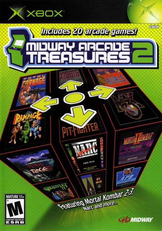 MIDWAY ARCADE TREASURES 2  - XBOX