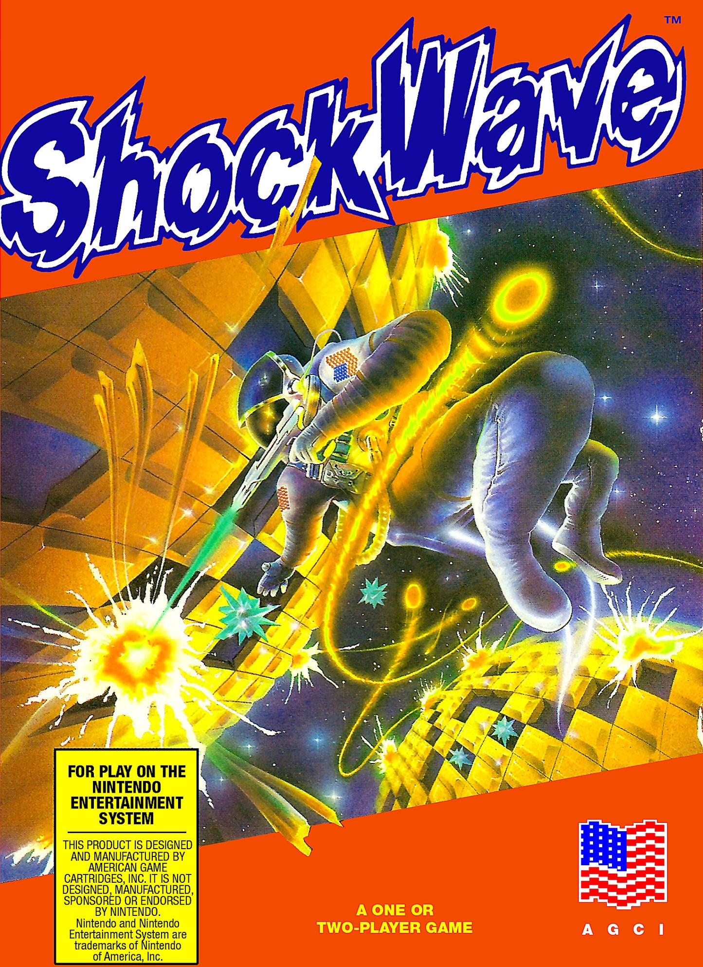 SHOCKWAVE  - NES (W/BOX & MANUAL)