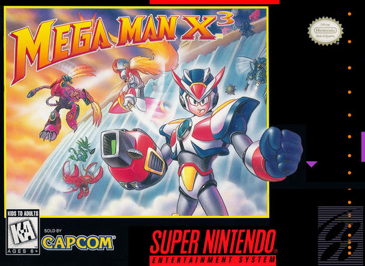 MEGA MAN X3  - SNES