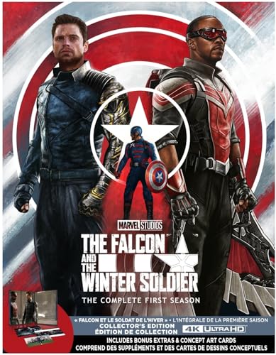 FALCON & THE WINTER SOLDIER - BLU-4K-COMPLETE FIRST SEASON (STEELBOOK)