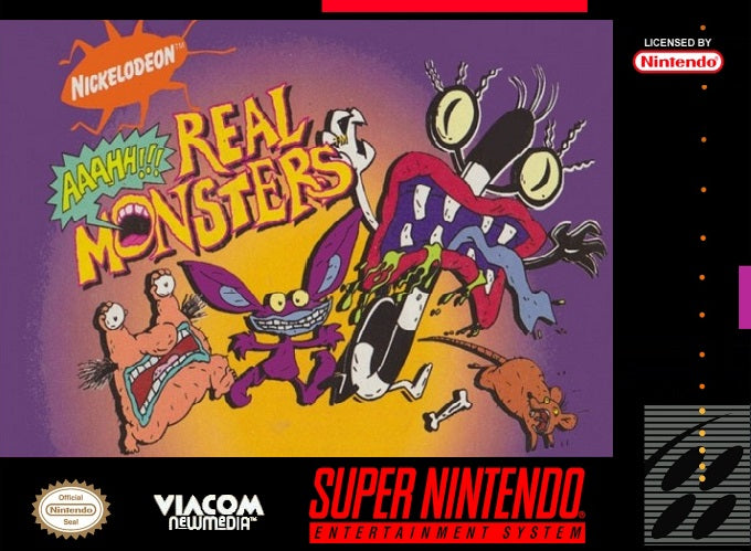 AAAHH REAL MONSTERS  - SNES
