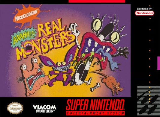 AAAHH REAL MONSTERS  - SNES