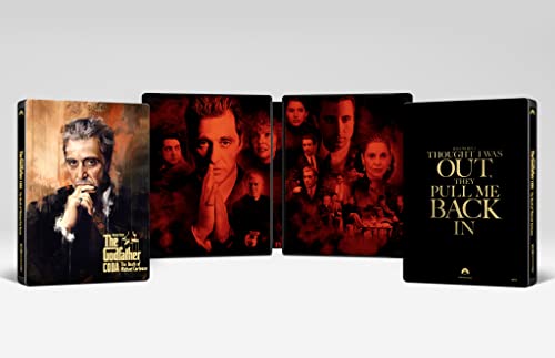 GODFATHER CODA: DEATH OF MICHAEL CORLEON  - BLU-4K-STEELBOOK