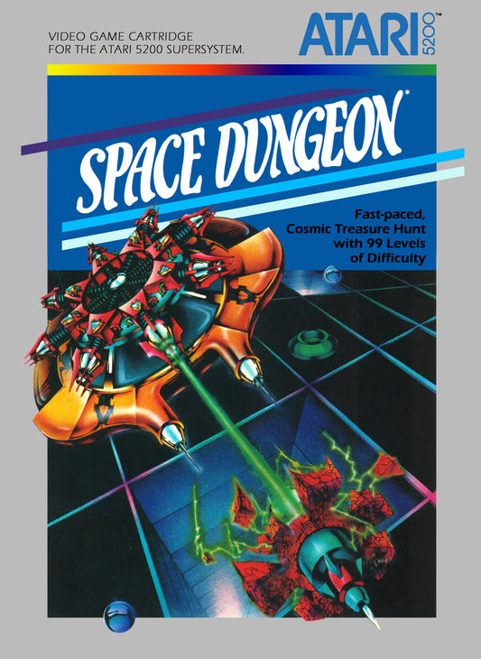 SPACE DUNGEON  - ATARI5200