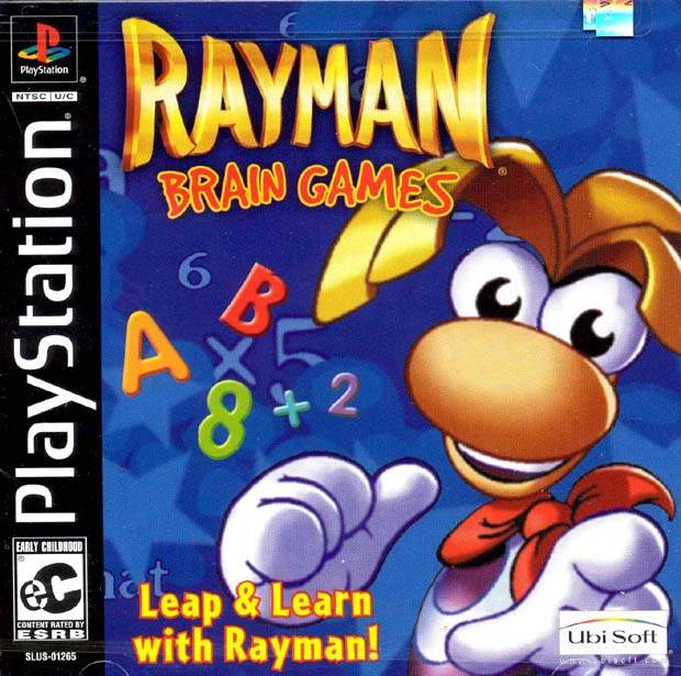 RAYMAN: BRAIN GAMES  - PS1