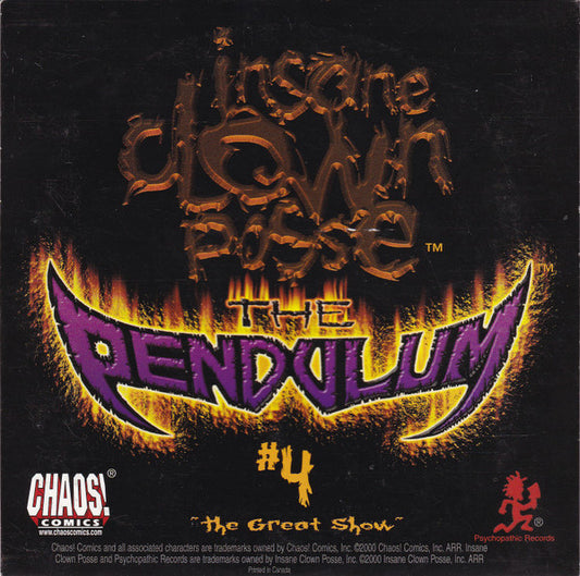 INSANE CLOWN POSSE  - PENDULUM 4