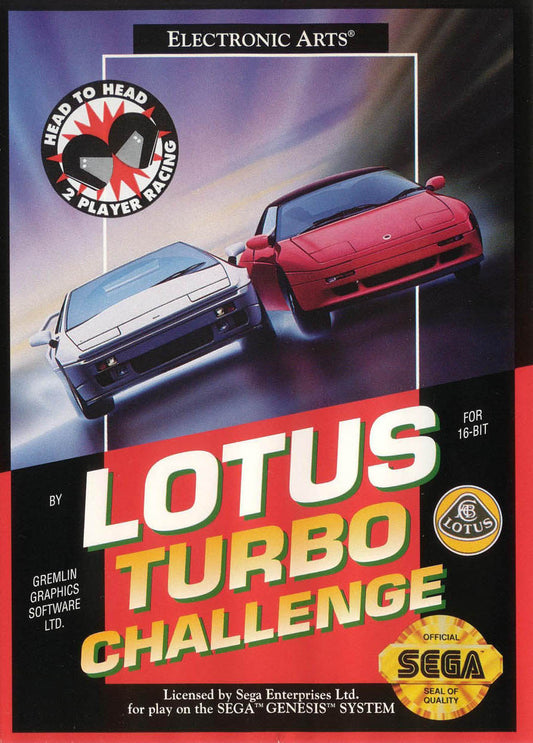 LOTUS TURBO CHALLENGE  - GENESIS