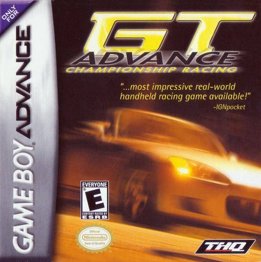 GT ADVANCE CHAMPIONSHIP RACING  - GBA