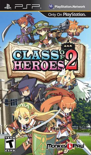 CLASS OF HEROES 2  - PSP