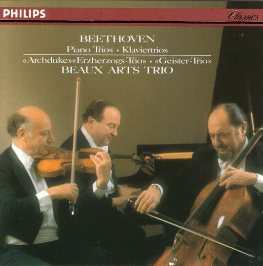BEAUX ARTS TRIO  - PIANO TRIOS