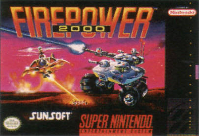FIREPOWER 2000  - SNES