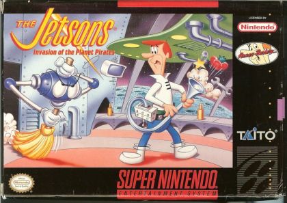 JETSONS: INVASION OF THE PLANET PIRATES  - SNES
