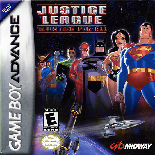 JUSTICE LEAGUE: INJUSTICE FOR ALL  - GBA