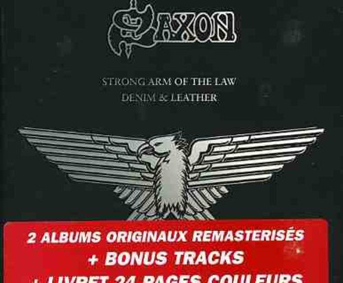 SAXON - STRONG ARM OF THE LAW / DENIM & LEATHER