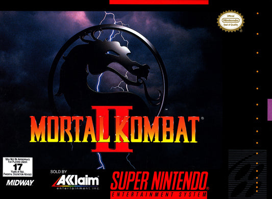 MORTAL KOMBAT II  - SNES